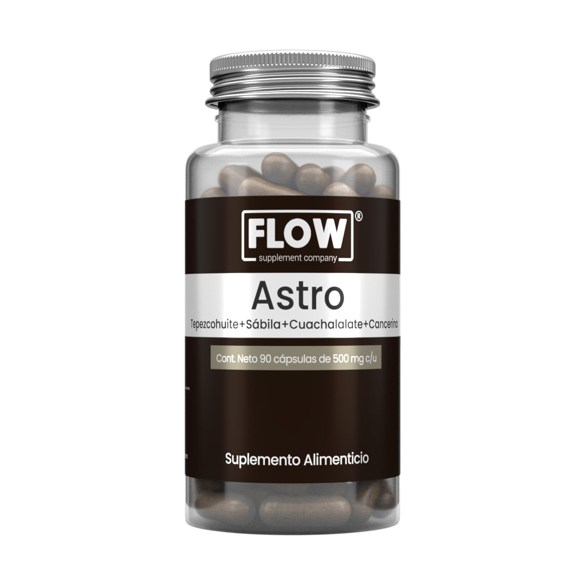 Astro / 90 cápsulas de 500 mg c/u – Flow Supplements Company